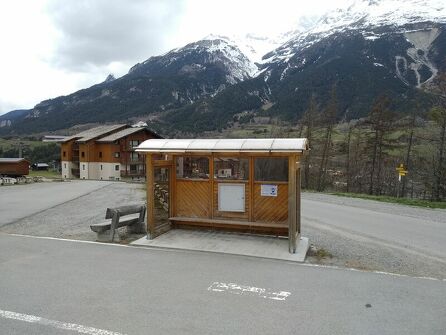 Arrêt de bus N°343 : Pied de Pistes