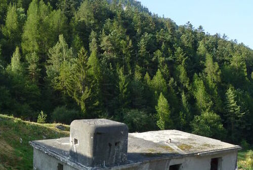 Leaning house