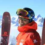 Portrait of Yves Bayle, Valfreeride ski school - Yves Bayle