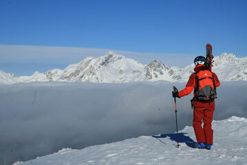 Portrait of Yves Bayle, Valfreeride ski school - Yves Bayle