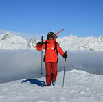 © Portrait de Yves Bayle, école de ski Valfreeride - Yves Bayle