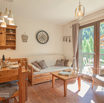 Valfrejus residence les chalets du Thabor rental 6 persons on the slopes furnished apartment - HMVT