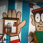© Boite à Livres Modane : fresque - CCHMV/P.Robin