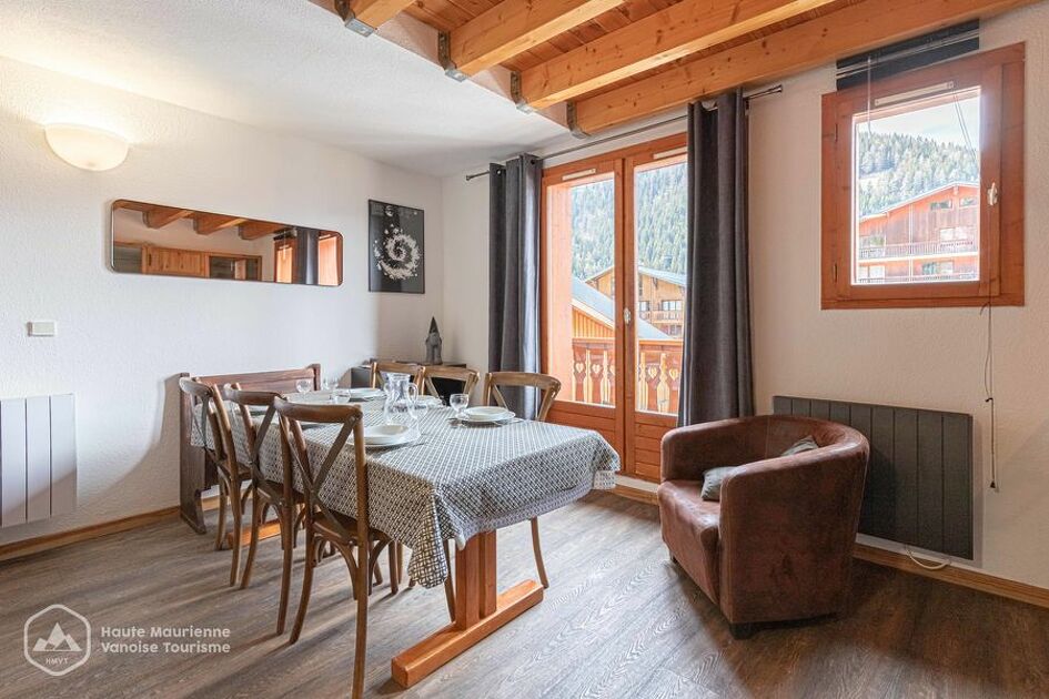 © valfrejus résidence les mélézets III location meublée 6 personnes - HMVT
