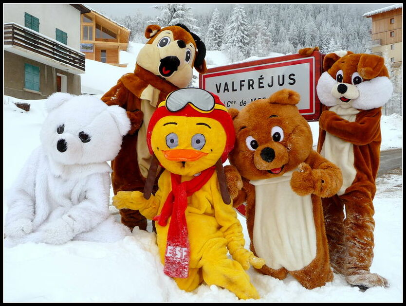 © Mascottes Valfréjus - OTHMV-VF