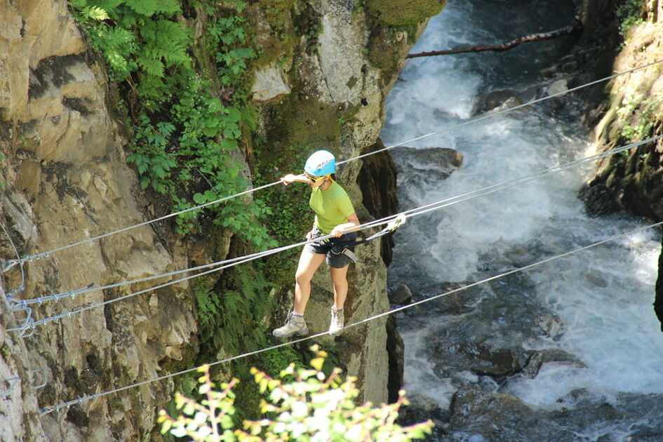 © Via ferrata du Grand Vallon à Valfréjus - OZ/OT Valfréjus