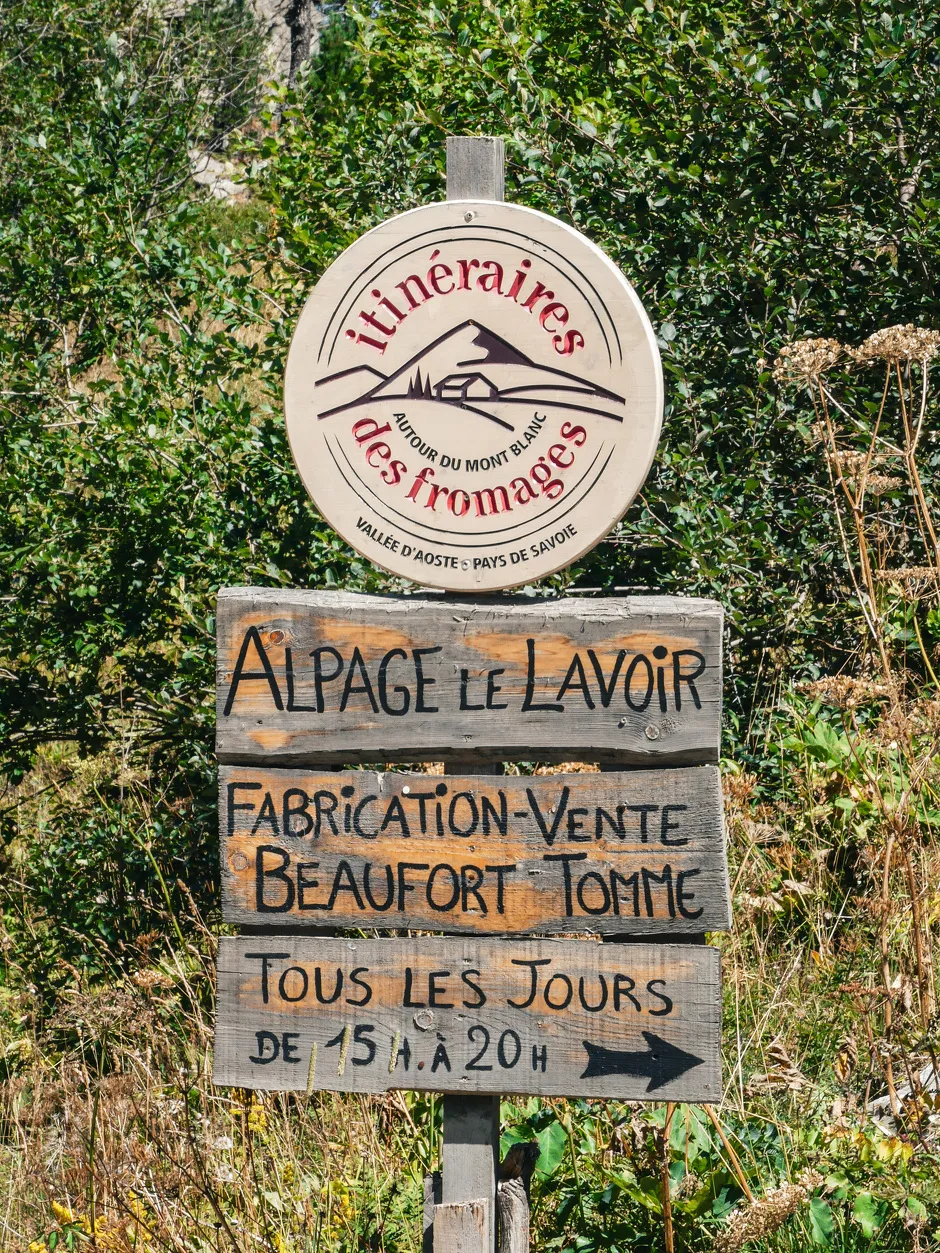 Fromagerie du Lavoir bewegwijzering - B.Thomas - OTHMV