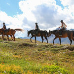 © A cheval en montagne - A.Magnenot - OTHMV