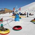 © Valfréjus, kid park sur le domaine skiable - OZ/OT Valfréjus