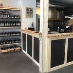 © Exemple aménagement sur mesure - Bar de la brasserie des terres blanches - DUCROUX Matthieu