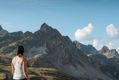 Mont Thabor hiking trail and refuge