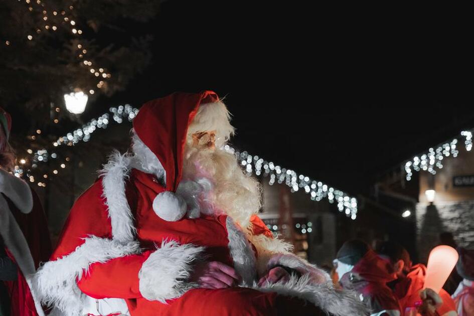 © Père Noël à Valfréjus - G.Lavila - OTHMV