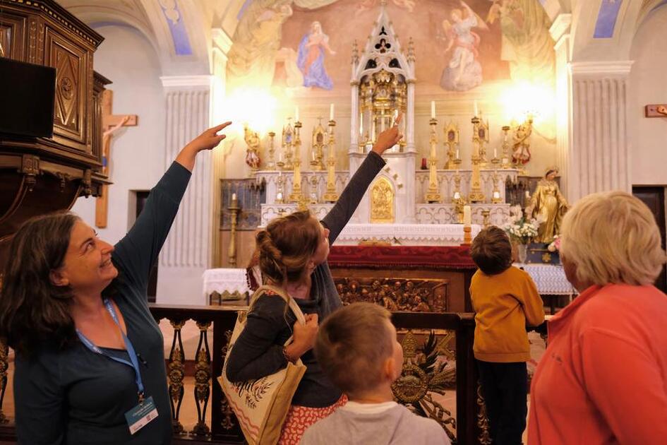 © Baroque en Maurienne : visite groupes_Modane - Fondation Facim S. Perez