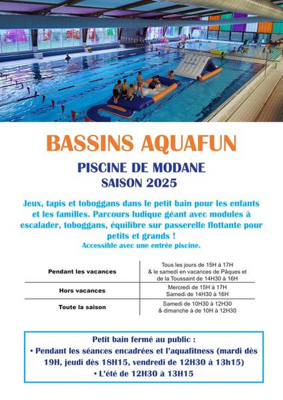 © Les bassins AquaFUN_Modane - CCHMV