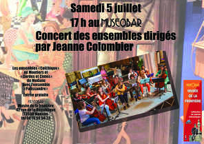 Concert des ensembles dirigé par Jeanne Colombier