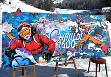 © Outdoor Urban Festival 2025 : Atelier Graff_Valfréjus - Valentin Walker