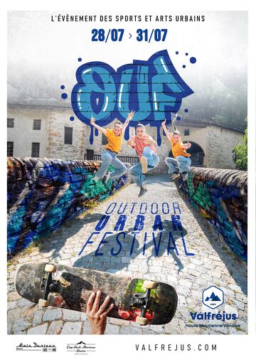 © Outdoor Urban Festival : Initiation Slackline et Spectacle acrobatique_Valfréjus - OTHMV