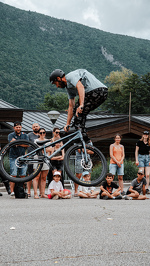 © Outdoor Urban Festival : Animation Bike Park et Trial Show_Valfréjus - Baptiste Braire