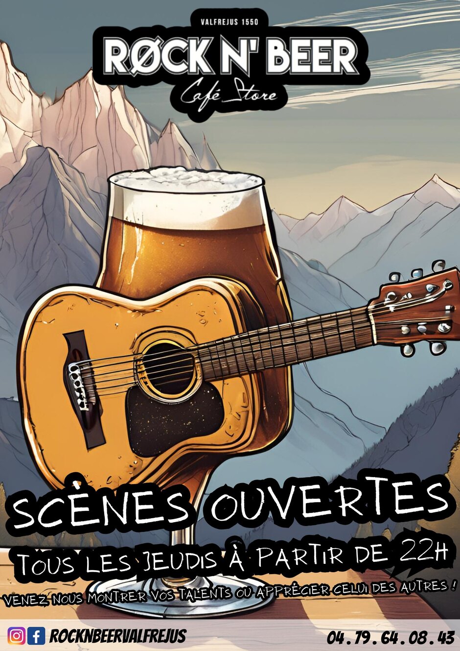 © Scène Ouverte_Valfréjus - Rock n'Beer