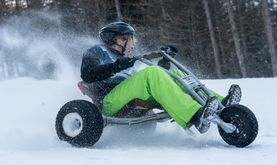 © Mountain'kart sur neige_Val-Cenis - Evolution 2 Val Cenis