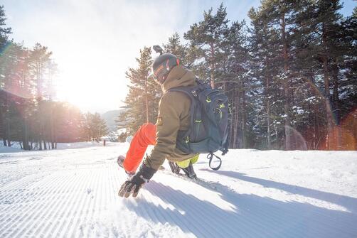 Yooner à Valfréjus descente fun et originale sur les pistes