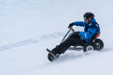 © Mountain'kart sur neige à Valfréjus - Evolution 2 Val Cenis