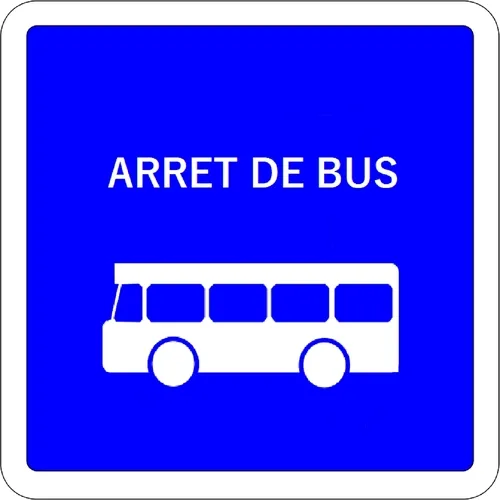 Arrêt de bus n°504 : Ville