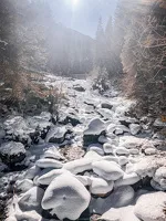 © Itinéraire piéton raquettes : Les Herbiers_Valfréjus - OTHMV - B Thomas