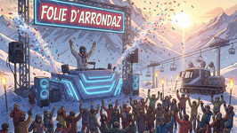 © La Folie d'Arrondaz à Valfréjus - Gemini AI