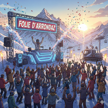 © La Folie d'Arrondaz à Valfréjus - Gemini AI