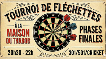 Tournoi de fléchettes - Phases Finales