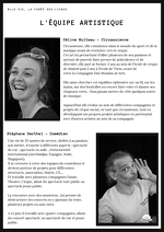 © Spectacle : Pie, la forêt des livres_Modane - Los 2 Mundos