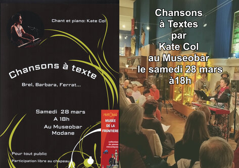 Soirée chant-piano avec Kate Col