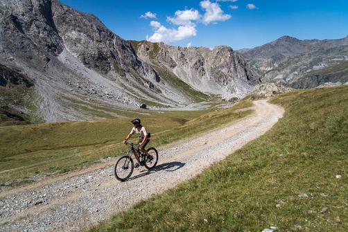 Montée VTT Enduro - Valfréjus Arrondaz