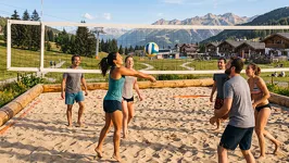 © Beach Volley Loisir_Valfréjus - Gemini AI
