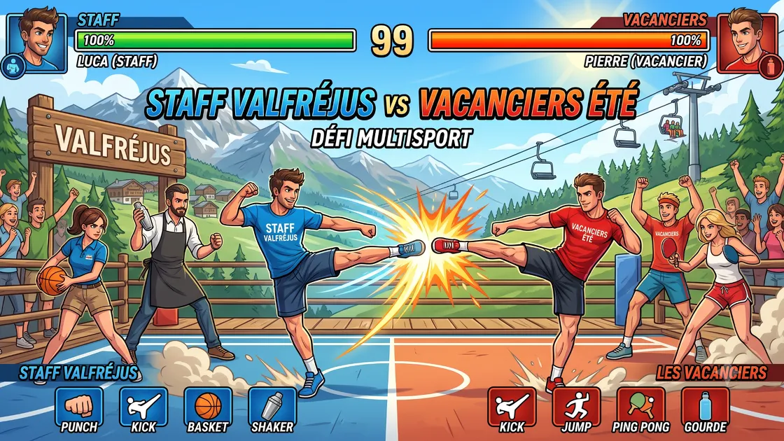 © Personeel versus vakantiegangers_Valfréjus - Gemini AI
