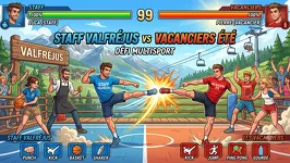 © Personeel versus vakantiegangers_Valfréjus - Gemini AI
