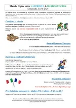© Marche Alpine Sens France Italie 2026_Valfréjus - Asso pour les jumelages