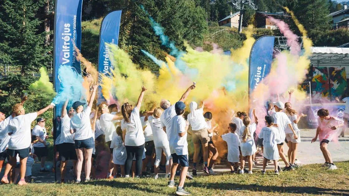© Color Run_Valfréjus - Florian Lambert