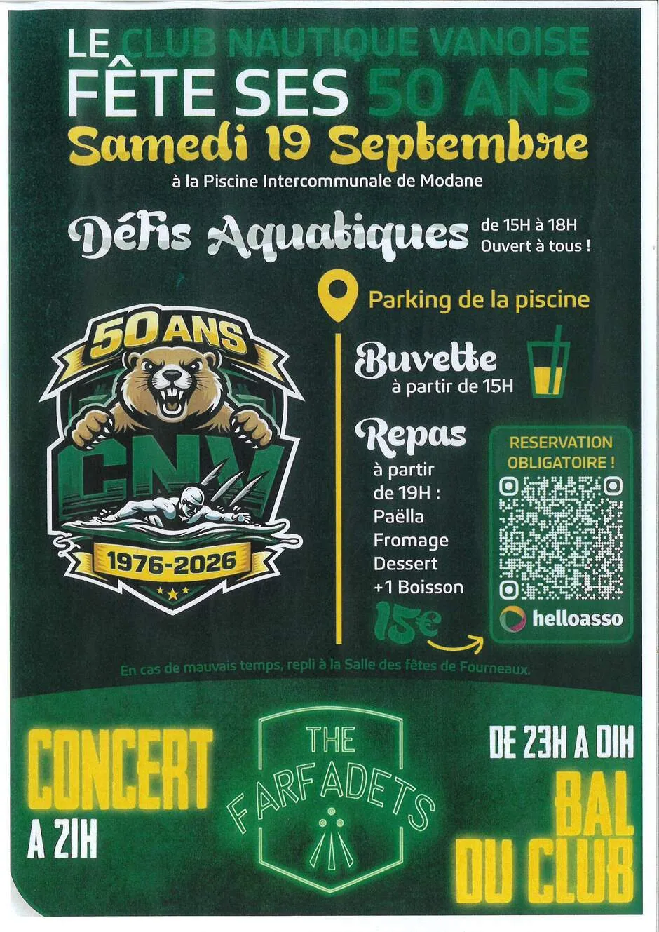 © Fête : Les 50 ans du Club Nautique Vanoise_Modane - Club Nautique Vanoise