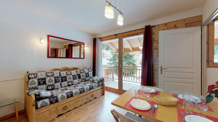 © valfréjus-studio- dans-la-résidence-des-chalets-de-florence - Alpvision